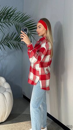 Рубашка Loren 959-1 red - делук