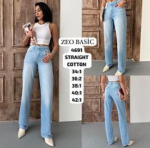 Джинсы Jeans Style 4691 l.blue - делук
