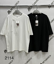 Футболка Met&March 2114 white - делук