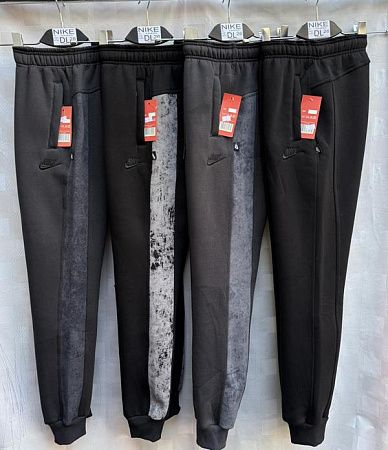 Штаны Спорт Shon S1330 black-grey - делук
