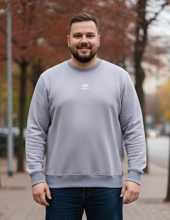 Свитер Delviago DL689 grey - делук