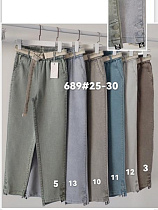 Штаны Immei 689-12 l.grey - делук