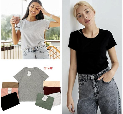 Футболка Katty 917 mix - делук