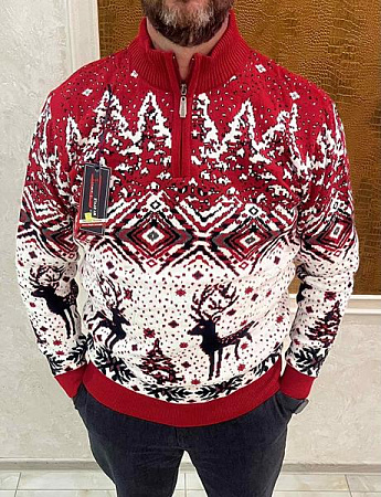 Свитер Nik 56751 red - делук