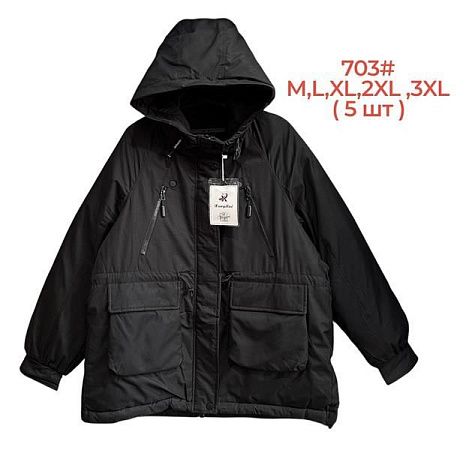 Куртка Katty 703 black - делук