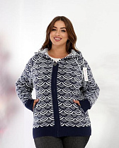 Кофта Global GL303 navy - делук