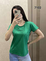 Футболка Fsn 7102 green - делук