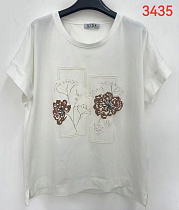 Футболка Immei 3435 white - делук