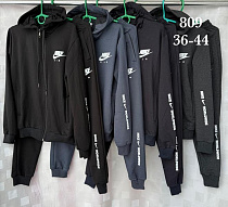 Костюм Спорт Shon S2043 black - делук