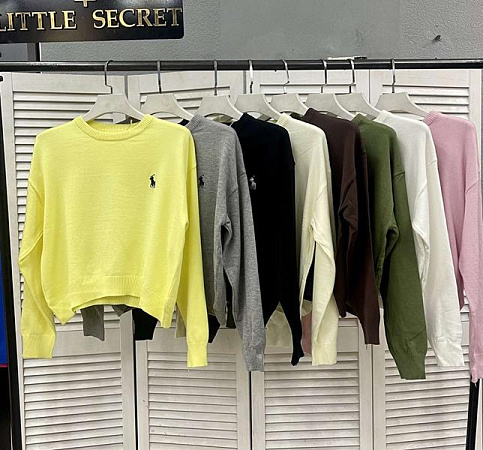 Свитер Little Secret 390N green - делук