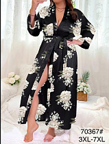 Халат Brilliant 70367 black - делук