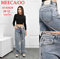 Джинсы Immei 6143 l.blue - делук
