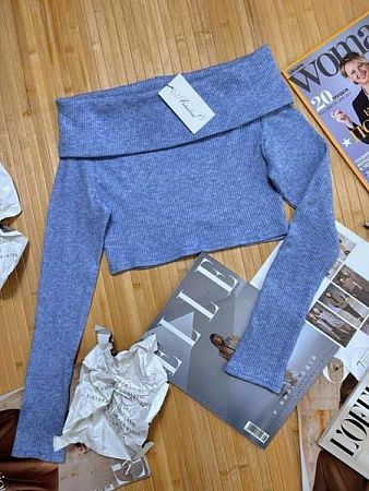 Топ Arina 4201-1 blue - делук