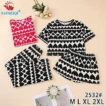 Пижама Estima 2532 black - делук