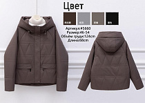 Куртка Jacket 5660 brown - делук