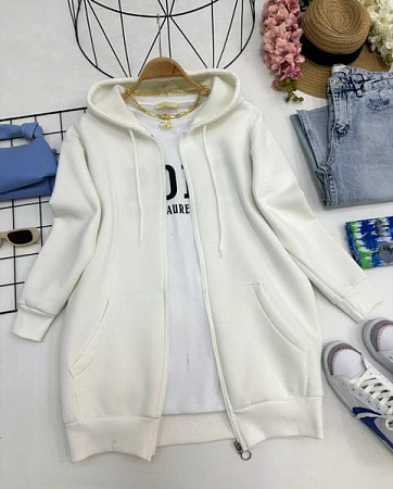 Кофта Спорт Modnulya 7050 white - делук