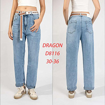 Джинсы Maxim Jeans D8116 l.blue - делук