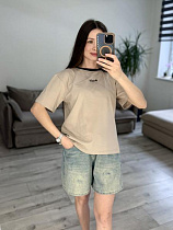 Футболка S.Style 67-2 beige - делук