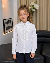 Блузка Fili Kids FK1931 white - делук