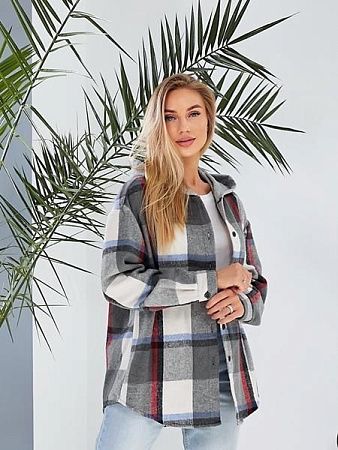 Рубашка P.Hey 7732 grey - делук