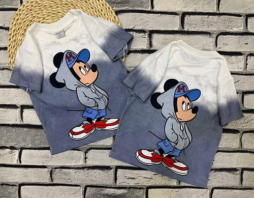 Футболка Dino DN252 grey - делук