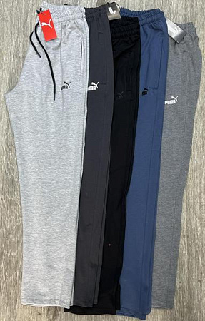 Штаны Спорт Ayden 264-1 d.grey-white - делук