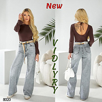 Джинсы Vidlyry 8020 l.grey - делук