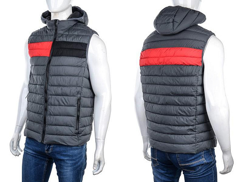 Жилетка M7 88594 grey - делук