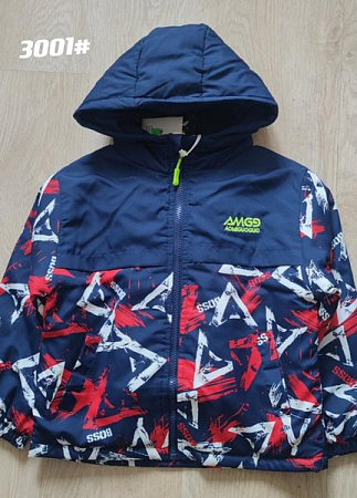 Куртка Flong 3001 navy-red - делук