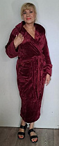 Халат Romeo Life RL819 wine - делук