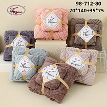 Полотенце Koloco 98-712-80(70*140/35*75) - делук