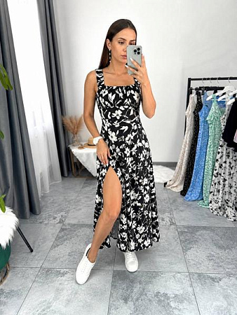 Сарафан Alisa Brand 256-1 black - делук