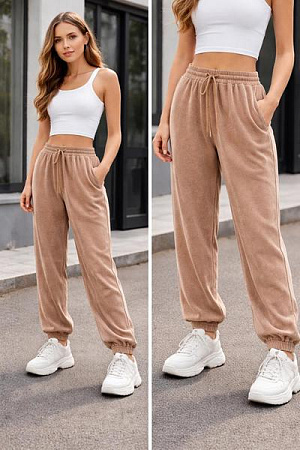 Штаны Спорт Meloria CK125 beige - делук