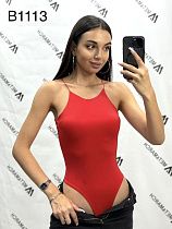 Боди Met&March 1113 red - делук