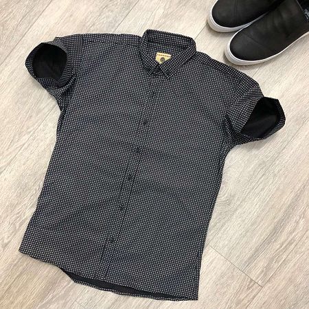 Рубашка Nik 54865 black - делук