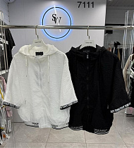 Кофта Immei 7111 black - делук