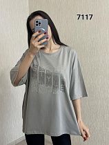 Футболка Fsn 7117 grey - делук