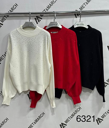 Свитер Met&March 6321 black - делук