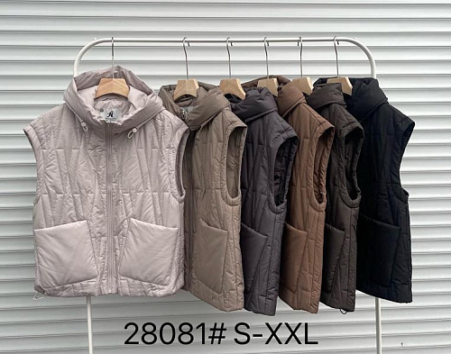 Жилетка Style Nadezhda 28081 l.brown - делук