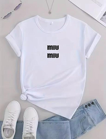 Футболка Alia 3010 white - делук