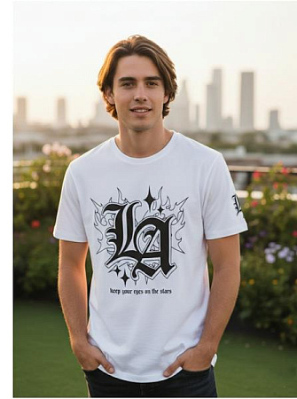 Футболка Style M.Clothes SM98 white - делук
