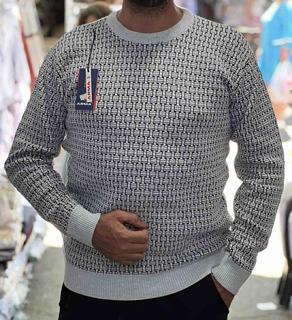 Свитер Nik 56849 l.grey - делук