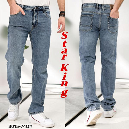 Джинсы Vitions 3015-74Q l.blue - делук