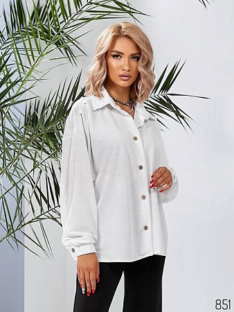 Рубашка Loren 851 white - делук