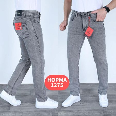 Джинсы God Baron 1275 grey - делук