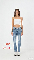 Джинсы Newjeans 582 l.blue - делук
