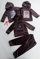 Костюм Спорт Meloria ML962-1 brown - делук