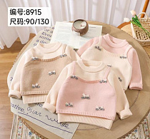 Свитер Meloria 8915 pink-beige - делук