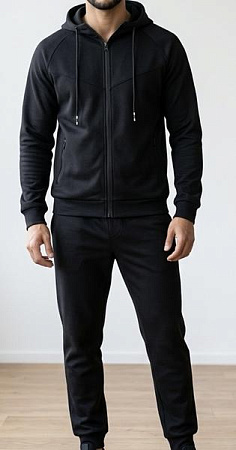 Костюм Спорт Shoptime S766 black - делук