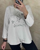 Свитер Levisha 27056 l.grey - делук